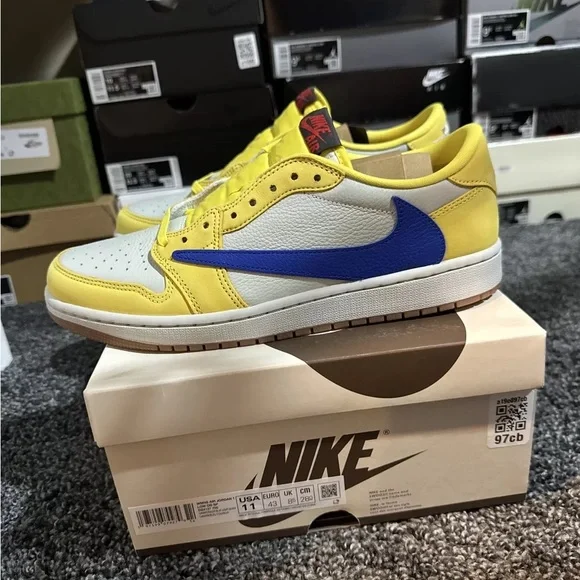 Nike Jordan 1 Retro Low OG x Travis Scott Canary